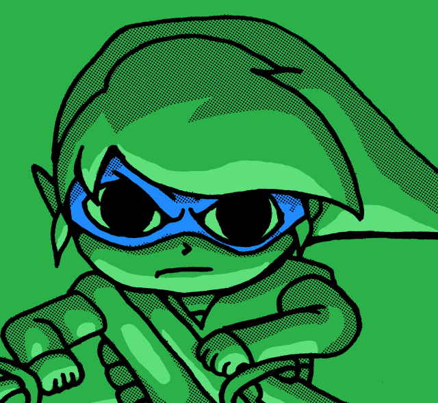 Teenage Elven Ninja Heroes - TMNT Legend of zelda Mashup