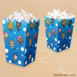 FREE Printable Bubble Guppies Popcorn Box FREE Printable Bubble Guppies Popcorn Box