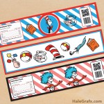 FREE Printable Dr. Seuss Cat in the Hat Water Bottle Labels FREE Printable Dr. Seuss Cat in the Hat Water Bottle Labels