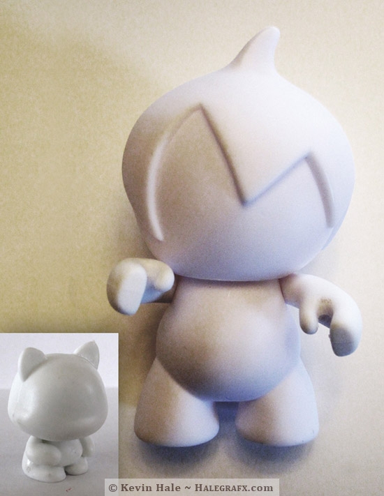 Color Blanks figure and Color Blanks mini figure Color Blanks figure and Color Blanks mini figure