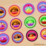 FREE Printable Cupcake Ladybug Digital Collage Sheet FREE Printable Cupcake Ladybug Digital Collage Sheet