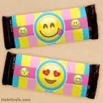 FREE Printable Emoji Candy Bar Wrappers