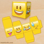 FREE Printable Emoji Treat Box FREE Printable Emoji Treat Box