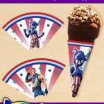 FREE Printable Fortnite 4th of July Ice Cream Cone Wrappers FREE Printable Fortnite 4th of July Ice Cream Cone Wrappers