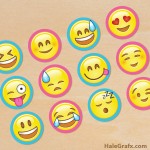 FREE Printable Emoji Cupcake Toppers FREE Printable Emoji Cupcake Toppers