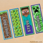 FREE Printable Minecraft Bookmarks FREE Printable Minecraft Bookmarks