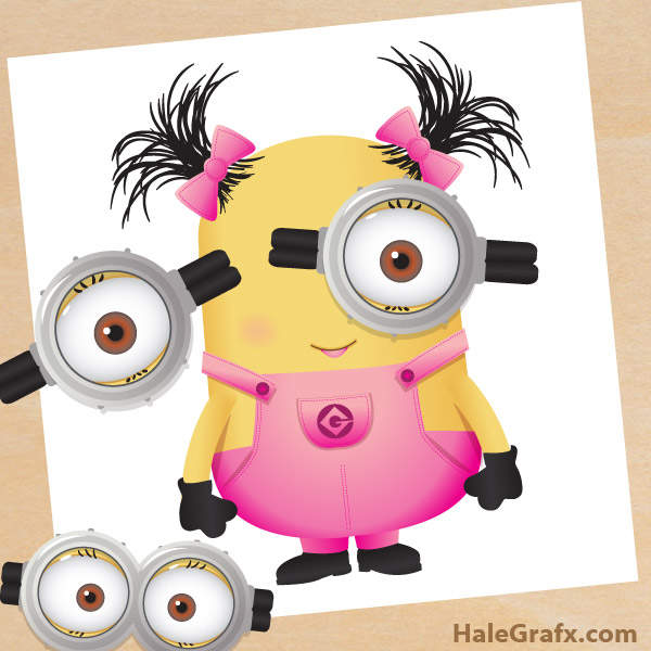 FREE Printable Pin the Goggles on the Girl Minion FREE Printable Pin the Goggles on the Girl Minion