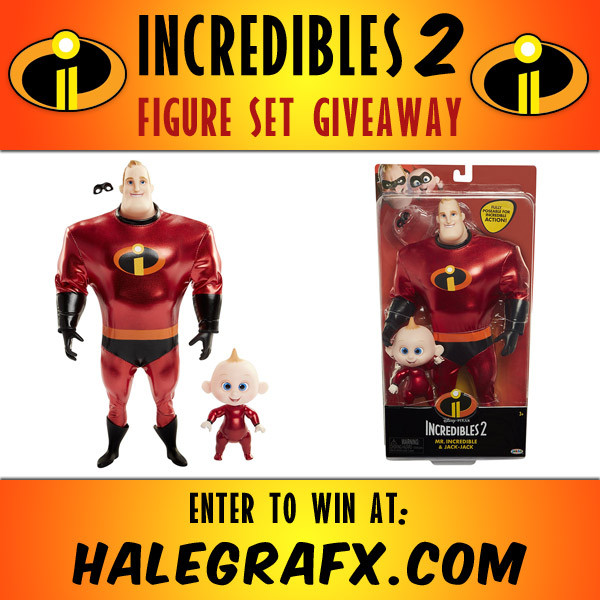 Incredibles 2 Figure set Giveaway Incredibles 2 Figure set Giveaway