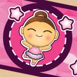 FREE Printable Kawaii Ballerina Water Bottle Labels