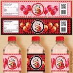 FREE Printable Ladybug Water Bottle Labels FREE Printable Ladybug Water Bottle Labels