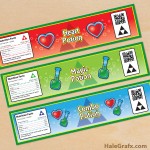 FREE Printable Legend of Zelda Water Bottle Labels