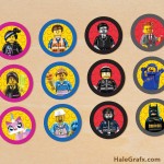 FREE Printable LEGO Movie Cupcake Toppers FREE Printable LEGO Movie Cupcake Toppers