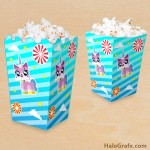 FREE Printable LEGO Movie Unikitty Popcorn Box