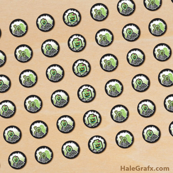 FREE Printable LEGO Zombie Hershey’s Kisses Stickers FREE Printable LEGO Zombie Hershey’s Kisses Stickers