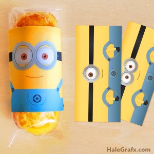 Free printable minion twinkies wrappers Free printable minion twinkies wrappers