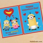 FREE Printable Despicable Me Minion Valentines