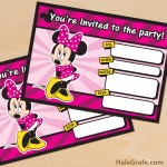FREE Printable Minnie Mouse Birthday Invitation FREE Printable Minnie Mouse Birthday Invitation