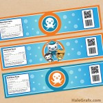 FREE Printable Octonauts Water Bottle Labels FREE Printable Octonauts Water Bottle Labels