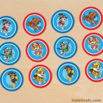 FREE Printable Paw Patrol Cupcake Toppers