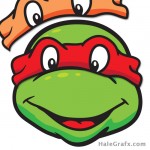 FREE TMNT Pin the Mask on the Ninja Turtle Printable