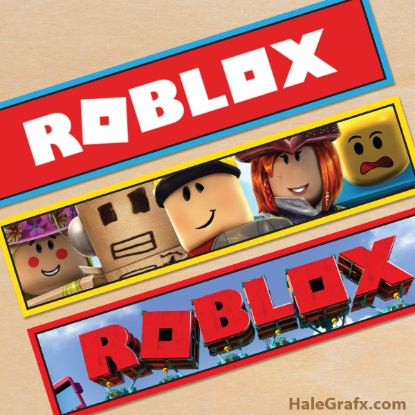 Free Printable Roblox Water Bottle Labels Free Printable Roblox Water Bottle Labels