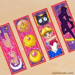 FREE Printable Sailor Moon Bookmarks FREE Printable Sailor Moon Bookmarks