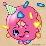 FREE Printable Shopkins Pin the sprinkles on D’lish Donut FREE Printable Shopkins Pin the sprinkles on D’lish Donut