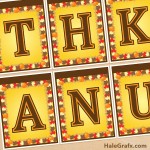 FREE Printable Thanksgiving Banner Set
