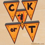 FREE Printable Halloween Trick or Treat Banner Pack