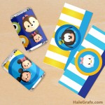 FREE Printable Tsum Tsum Mini Candy Bar Wrappers