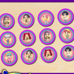 Free Printable Chibi KPop Demon Hunters Cupcake Toppers