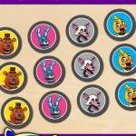 Free Printable Five Nights at Freddy’s 2 Movie Cupcake Toppers Free Printable Five Nights at Freddy’s 2 Movie Cupcake Toppers