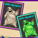 FREE Printable Halloween Oogie Boogie Posters FREE Printable Halloween Oogie Boogie Posters